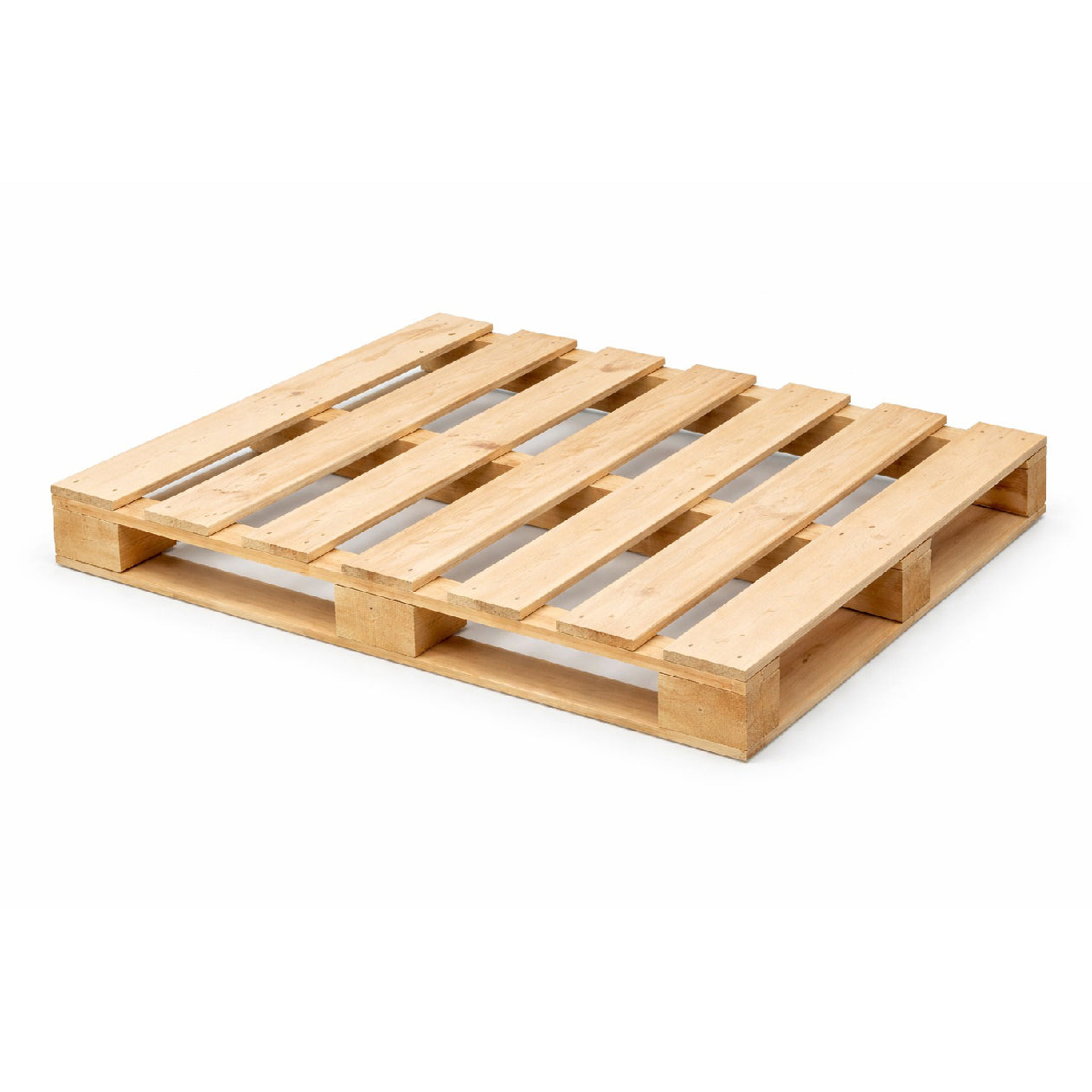 Pallet de cubo con cuatro vías de entrada